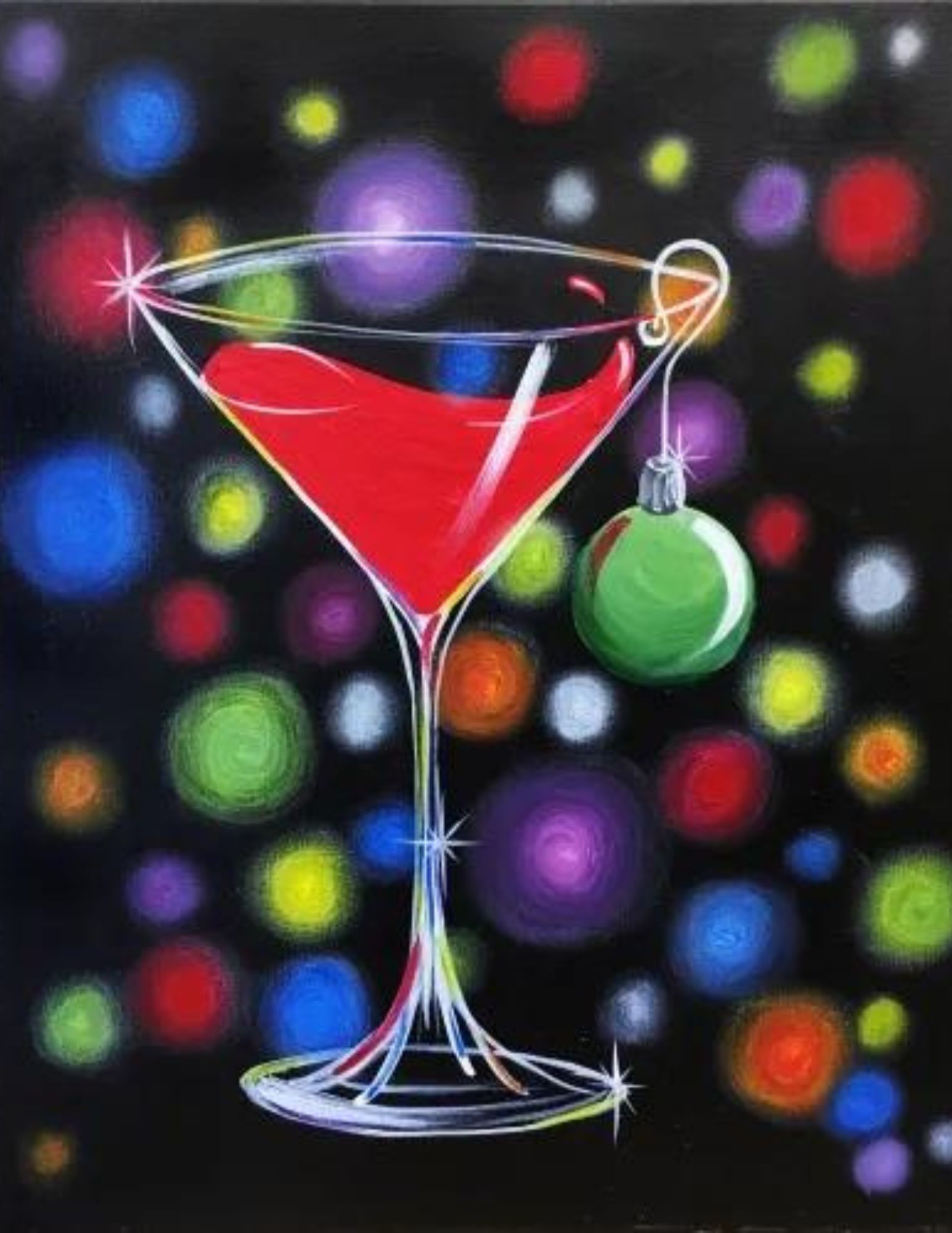 Paint Nite: Christmas Cocktail